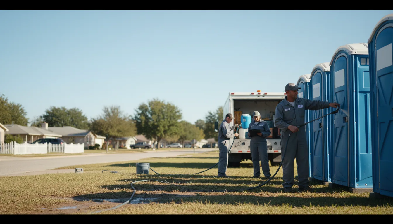 Long-Term Portable Toilet Rental in Winnfield, LA near me